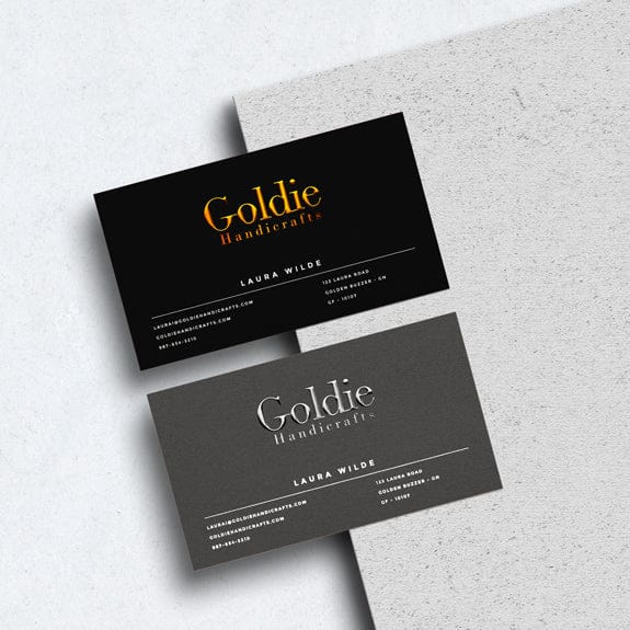 3D Foiling Business Card