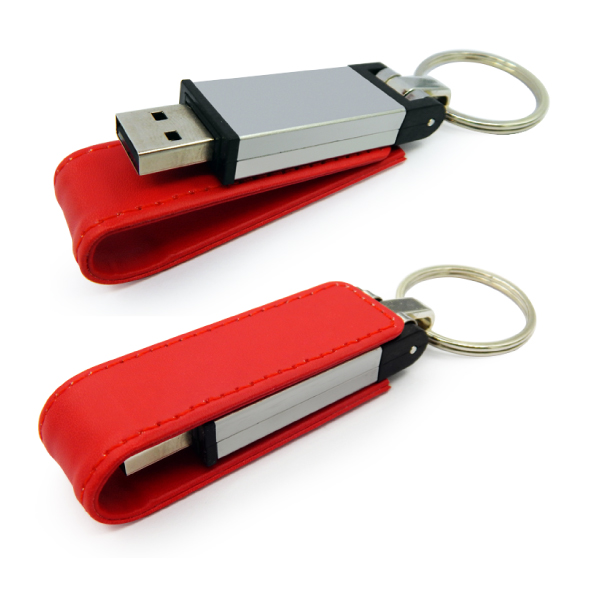 TBF 09 LEATHER USB FLASH DRIVES