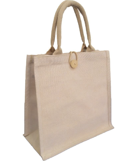 Zip Juco Bag- Natural