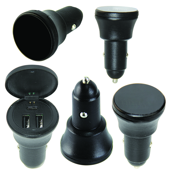 THREE-PORT FAST CAR CHARGER