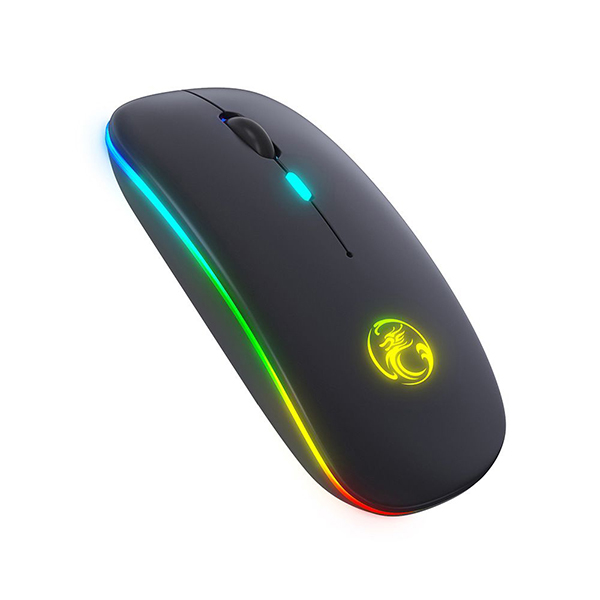 LED LIGHT UP LOGO WIRELESS MOUSE