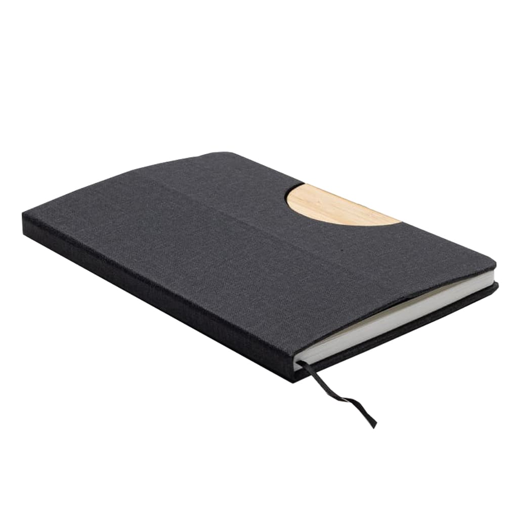 A5 Hard Cover Notebook with Folding Phone Stand