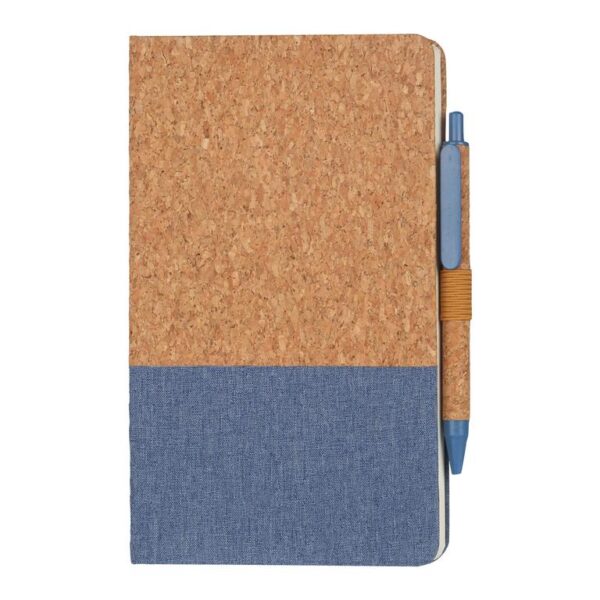 Eco-neutral Recycled Felt & Cork Soft Cover Notebook