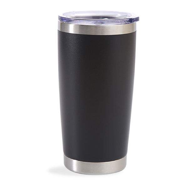 TBA-M 17 DOUBLE WALL TRAVEL TUMBLER MUGS WITH CLEAR LID
