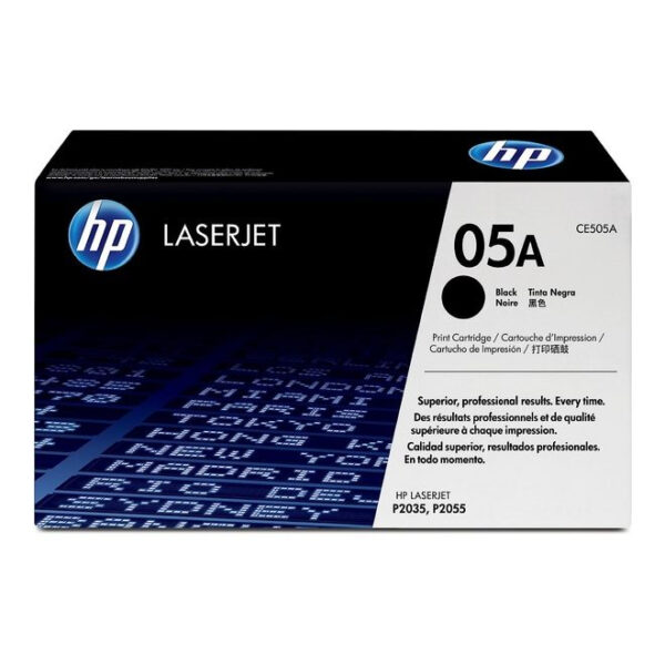 HP 05A BLACK TONER CARTRIDGE - CE505A