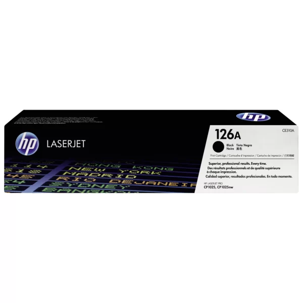 HP 126A BLACK TONER CARTRIDGE - CE310A