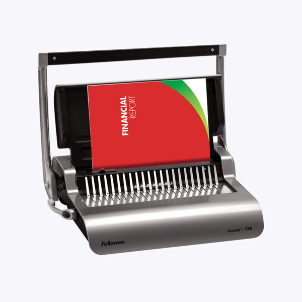 Fellowes Manual Comb Binding Machine Model – QUASAR+ 500